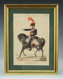 Photo 1 : MARTINET : Troupes françaises, planche 60, canonnier à cheval, Premier Empire.