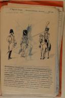 Photo 2 : ANONYME  - " Suisses de France Texte, Suisses 1er empire, Suisses 1-3 " - Sous 3 chemises - Feuilles calques manuscrites et dactylographiées
