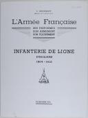 Photo 2 : L'ARMEE FRANCAISE Planche No 3 - INFANTERIE DE LIGNE ET FUSILIERS - L. Rousselot