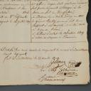 Photo 2 : Armée d'Espagne. 1er Régiment de Dragons. MÉMOIRE DE PROPOSITION À L'EMPLOI D'ADJUDANT MAJOR EN FAVEUR DE PAUL ALEXANDRE GUERRE, lieutenant, 23 mars 1809. 18911-2