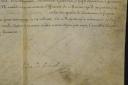 Photo 2 : Navy. WARRANT OF FRIGATE LIEUTENANT FOR MR. GUILLAUME FRANÇOIS PRUDHOMME, ship captain. Signed in Versailles on December 9, 1770. 18883-19