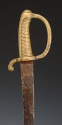 Photo 3 : SABRE TROUPE D'INFANTERIE  dit "briquet", modèle An XI, Premier Empire. 31081