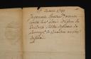 Photo 4 : SENTENCE OF DEATH FOR A DESERTER, Louis DUFORT alias Dutartre, soldier of the Beaulieu Company, Foix Infantry Regiment, on August 17, 1741. 18902-13.