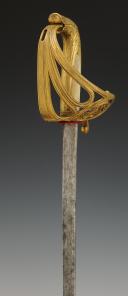Photo 5 : SABRE D'OFFICIER DE LA MARINE DANOISE, Milieu XIXème siècle, vers 1840. 32656