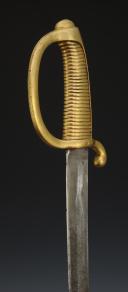 Photo 6 : INFANTRY TROUP SABER CALLED “LIGHTER”, modèle An XIII, dated January 1815, Restoration - Hundred Days Period. 27648
