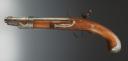 Photo 7 : CAVALRY PISTOL, model 1763-1766, Revolutionary manufacturing by the Libreville Manufacture, Revolution. 28108