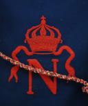 Photo 8 : TRUMPET AND FLAME OF THE 2nd REGIMENT OF CUIRASSIERS (1855-1865) OR CARABINIER (1865-1871) OF THE IMPERIAL GUARD, Second Empire. 27060