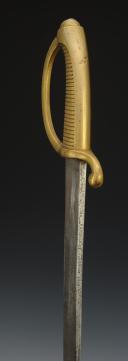 Photo 9 : INFANTRY TROUP SABER CALLED “LIGHTER”, modèle An XIII, dated January 1815, Restoration - Hundred Days Period. 27648
