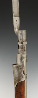 Photo 10 : FUSIL D'INFANTERIE BELGE EN USAGE DANS LES RÉGIMENTS DE TIRAILLEURS FRANCO-BELGES DE L’ARMÉE PONTIFICALE, modèle 1854, Second Empire. 33004R