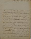 Émigrés. LETTRE DU PRINCE DE CONDÉ À M. D'ECQUEVILLY, 19 mai 1802. 18920-5