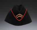 BONNET DE POLICE DE LIEUTENANT D'INFANTERIE, modèle 1891, Troisième République. 27788