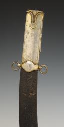 FOURREAU DE SABRE ORIENTAL À GARNITURES EN VERMEIL, Premier tiers du XIXème siècle. 32794