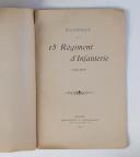 Photo 2 : Historique du 15ème Régiment d’Infanterie 1914 – 1918