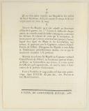 Photo 2 : ORDONNANCE DU ROI, pour faire quelques changemens dans la compagnie des Gardes de la Prévôté de l'Hôtel. Du 20 juillet 1780. 4 pages
