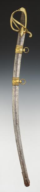 Photo 2 : LIGHT CAVALRY OFFICER'S SABER, First Empire. 26411