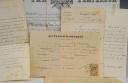 Photo 2 : ADDITIONAL PENSION CERTIFICATE FOR REASONS OF INJURIES AND VARIOUS DOCUMENTS REGARDING THE PENSION OF MR. JULES SÉVÈRE MARÉCHAL residing in Mont-de-Marsan (Landes), former soldier in the 27th Line Regiment, November 1, 1857. 18902-14