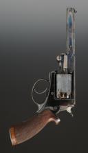 Photo 2 : ADAMS REVOLVER MODEL 1854 CALIBER 54 PRESENTED IN ITS CASE, Second half of the 19th century. 33597
