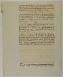 Photo 3 : ORDONNANCE DU ROI, portant création d'une compagnie de Maréchaussée pour le service des Voyages & Chaffes de Sa Majesté. Du 24 mars 1772. 4 pages