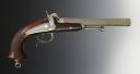 Photo 3 : PAIRE DE PISTOLETS D'OFFICIER, modèle 1833, second type, platine à la Pontcharra, Monarchie de Juillet. 29579R