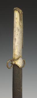 Photo 3 : FOURREAU DE SABRE ORIENTAL À GARNITURES EN VERMEIL, Premier tiers du XIXème siècle. 32794