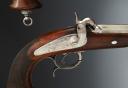 Photo 4 : PAIRE DE PISTOLETS D'OFFICIER, modèle 1833, second type, platine à la Pontcharra, Monarchie de Juillet. 29579R