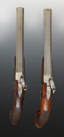 Photo 6 : PAIRE DE PISTOLETS D'OFFICIER, modèle 1833, second type, platine à la Pontcharra, Monarchie de Juillet. 29579R