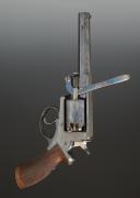 Photo 8 : ADAMS REVOLVER MODEL 1854 CALIBER 54 PRESENTED IN ITS CASE, Second half of the 19th century. 33597