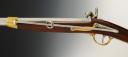 Photo 13 : MOUSQUETON DE LANCIERS DE LA MANUFACTURE ROYALE DE MAUBEUGE attribué au 8ème régiment DE CHASSEUR À CHEVAL, modèle 1822, Monarchie de Juillet. 26967