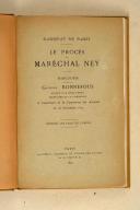 Le procès du Maréchal Ney. Discours prononcé par Georges Bonnefous.