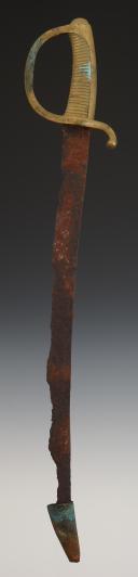 Photo 2 : INFANTRY TROOP SABER, known as "briquet", model Year XI, First Empire. 31087