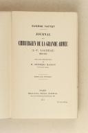 Photo 2 : LAGNEAU. Journal d'un chirurgien de la Grande Armée. (1803-1815).