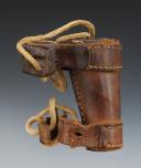 Photo 3 : LEATHER BOOT FOR LANCE HOLDER OR STANDARD BEARER OF LINE CAVALRY, Second Empire - Third Republic. 26942