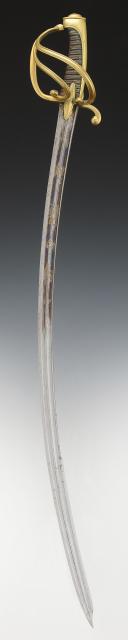 Photo 3 : LIGHT CAVALRY OFFICER'S SABER, First Empire. 29919