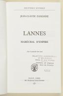 Photo 3 : DEMAMME (Jean-Claude) – " Lannes " Maréchal d’Empire  