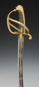 Photo 4 : LIGHT CAVALRY OFFICER'S SABER, First Empire. 29919