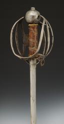 Photo 6 : FORTE ÉPÉE DE CAVALERIE dite « BACKSWORD » ANGLAISE, MODÈLE D'ARSENAL, Royaume d'Angleterre, règne de Jacques 1er, Charles 1er, vers 1610 à 1640. 34583