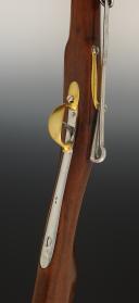 Photo 9 : MOUSQUETON DE LANCIERS DE LA MANUFACTURE ROYALE DE MAUBEUGE attribué au 8ème régiment DE CHASSEUR À CHEVAL, modèle 1822, Monarchie de Juillet. 26967