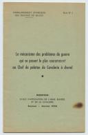 Gl DESRE - " Le mécanisme des problèmes de guerre qui se posent le plus couramment au chef de peloton de Cavalerie à cheval " - Saumur - Janvier 1956