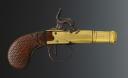 ENGLISH NAVAL PERCUSSION PISTOL, First half of the 19th century. 29571R