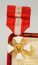Photo 2 : ORDER OF THE CROWN OF ITALY 1868: OFFICER'S CROSS, Early 20th Century. 30311