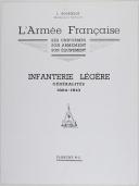Photo 3 : L'ARMEE FRANCAISE Planche No 5 - L'INFANTERIE LEGERE - L. Rousselot