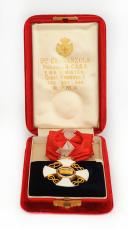 Photo 3 : ORDER OF THE CROWN OF ITALY 1868: OFFICER'S CROSS, Early 20th Century. 30311