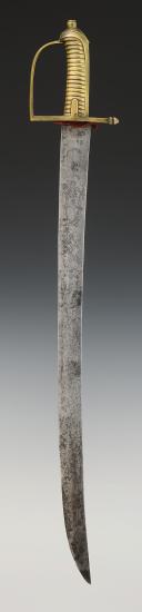 Photo 3 : INFANTRY SABER KNOWN AS BRIQUET, 1776 model, Old Monarchy. 32549