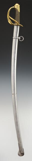Photo 3 : LIGHT CAVALRY TROOP SABER, modified 1822 model Third Republic. 33204