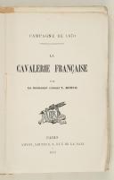Photo 3 : Lt et T. Bonie : La cavalerie française (Campagne de 1870)  