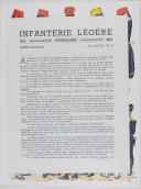 Photo 4 : L'ARMEE FRANCAISE Planche No 5 - L'INFANTERIE LEGERE - L. Rousselot