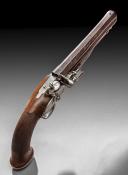 Photo 4 : Paire de pistolets à silex commandée par l’Empereur Napoléon Ier pour son usage personnel à l’arquebusier Lepage, Premier Empire, 1811-1814. COLLECTION PHILIPPE MISSILLIER, Étude Giquello, Drouot - salles 5-6, les 6 & 7 mars 2025