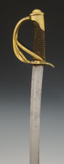 Photo 5 : LIGHT CAVALRY TROOP SABER, modified 1822 model Third Republic. 33204