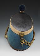Photo 7 : Hussar shako, model 1874, Third Republic. Item number 27165.