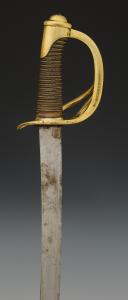 Photo 7 : LIGHT CAVALRY TROOP SABER, modified 1822 model Third Republic. 33204